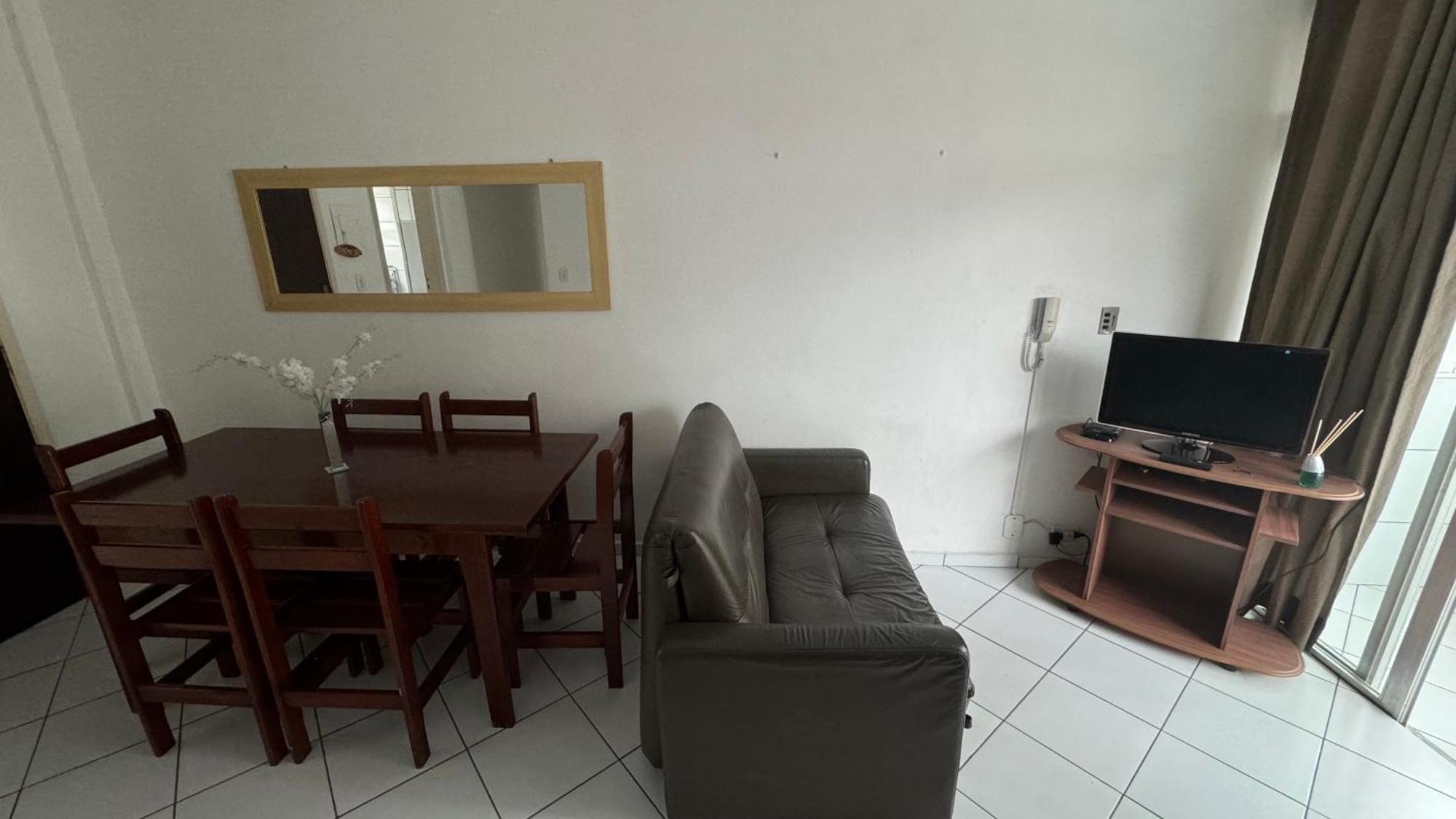 Apartamento Uma Quadra Da Praia Das Asturias Гуаружа Екстер'єр фото